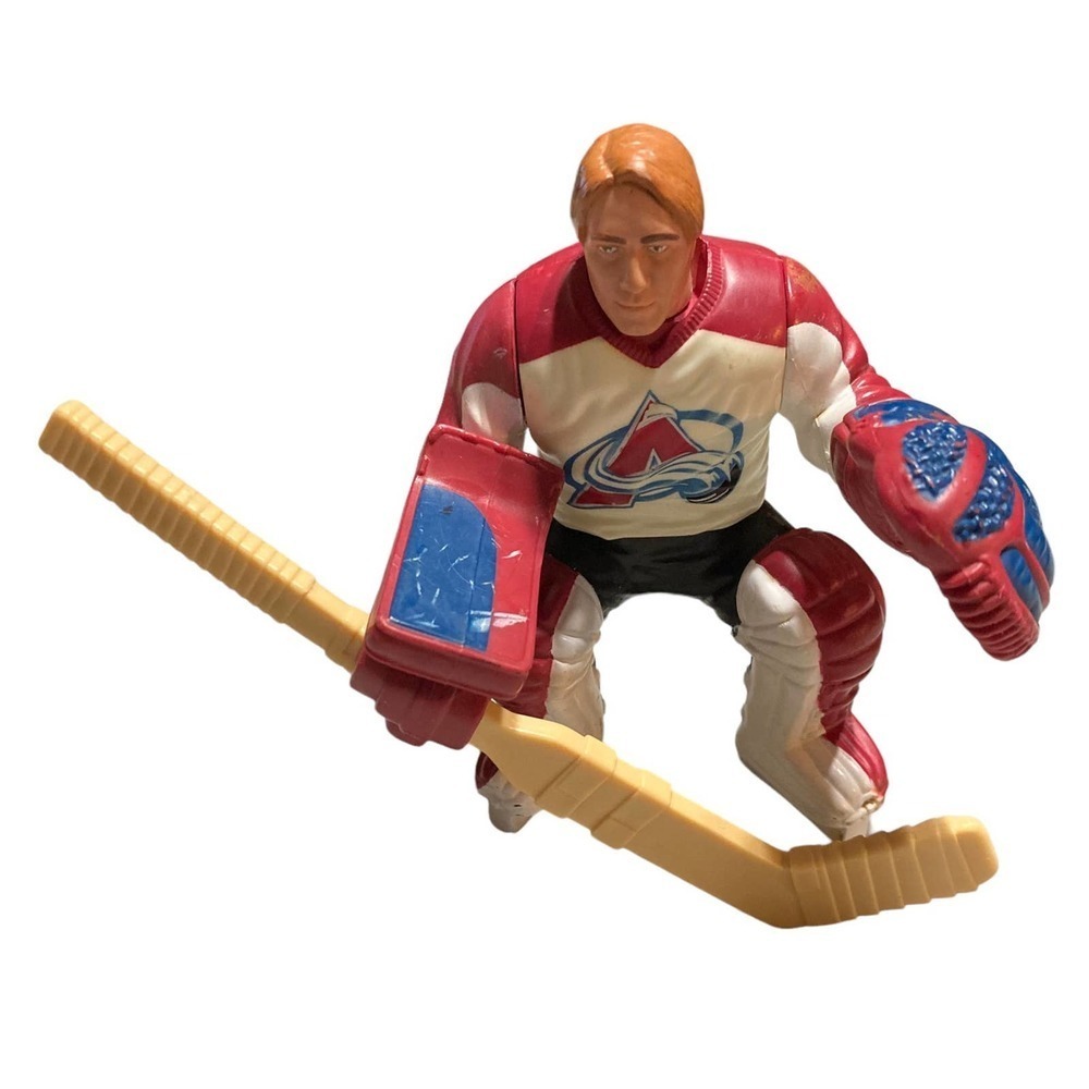 NHL ACTION FIGURE Patrick Roy ~ Home Decor Office Game Room Man Cave Sports Bar‎